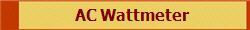 AC Wattmeter